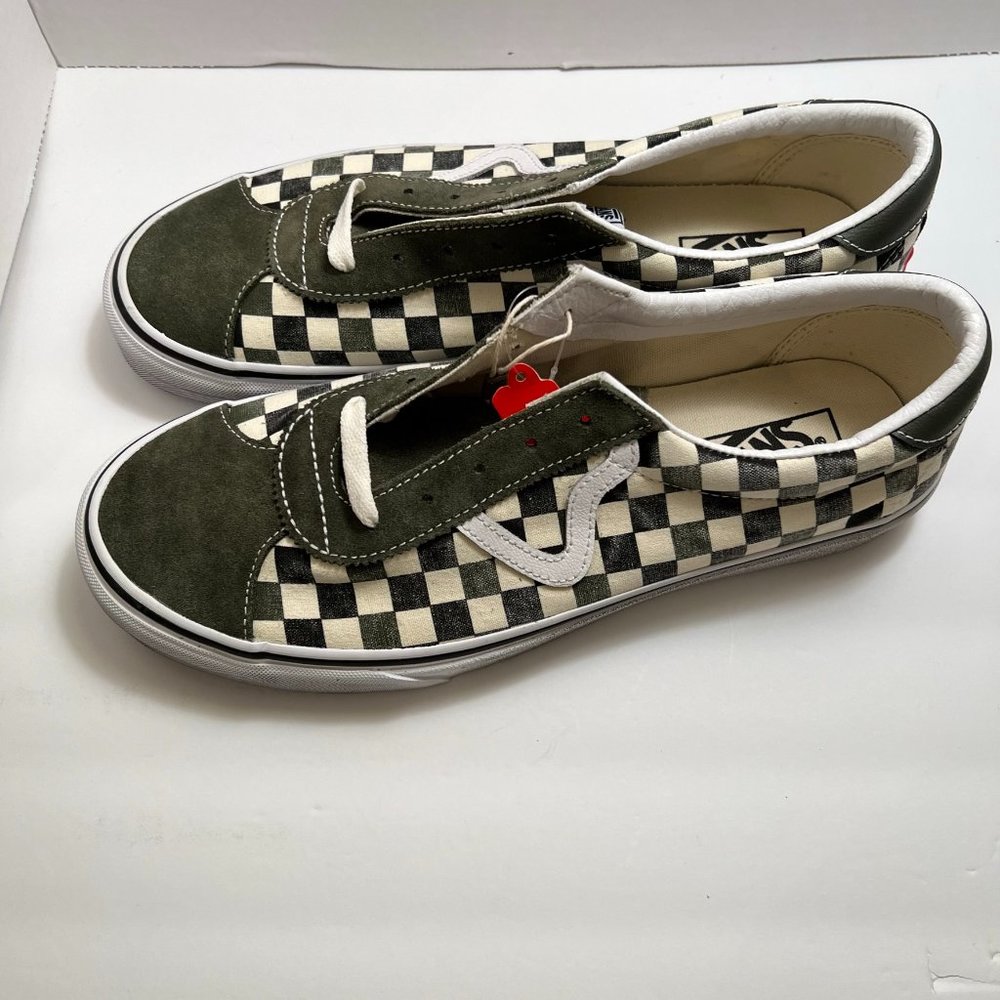 Vans Sport (Washed ) Grape Leaf/Black Shoes Mens 10.5 Womens 12 VN0A4BU6WO3